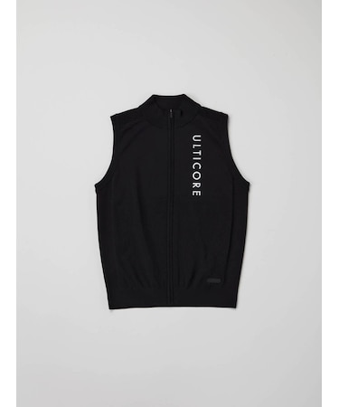 春夏 前開きニットベスト