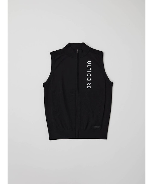 春夏 前開きニットベスト