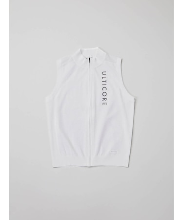 春夏 前開きニットベスト