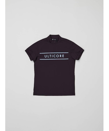春夏 レディス 【4Dimotion Fit Split Raglan Sleeve】 半袖モックネックシャツ