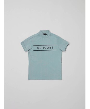 春夏 レディス 【4Dimotion Fit Split Raglan Sleeve】 半袖モックネックシャツ