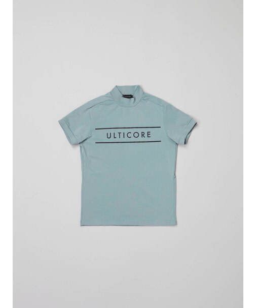 春夏 レディス 【4Dimotion Fit Split Raglan Sleeve】 半袖モックネックシャツ