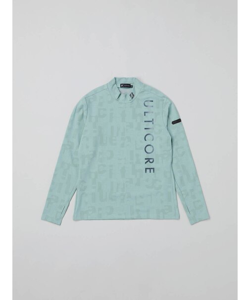春夏 レディス 【4Dimotion Fit Split Raglan Sleeve】 長袖モックネックシャツ