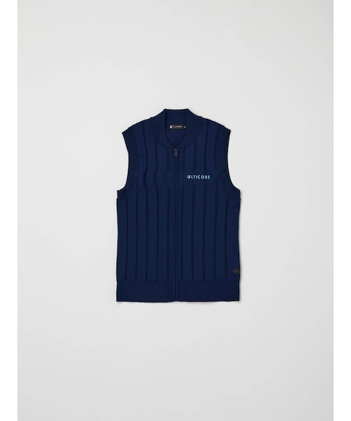 春夏 レディス 前開きニットベスト