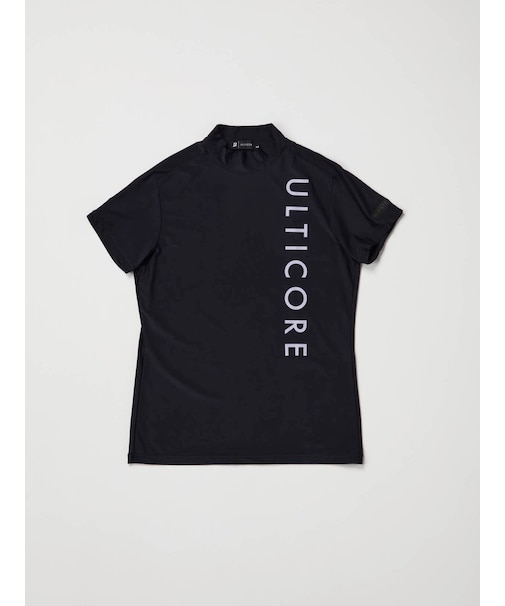 春夏 レディス 【4Dimotion Fit Split Raglan Sleeve】 半袖モックネックシャツ