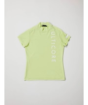 春夏 レディス 【4Dimotion Fit Split Raglan Sleeve】 半袖モックネックシャツ