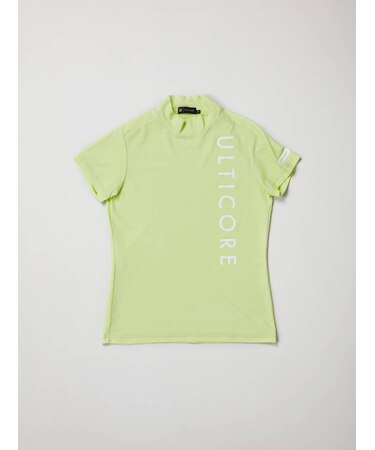 春夏 レディス 【4Dimotion Fit Split Raglan Sleeve】 半袖モックネックシャツ