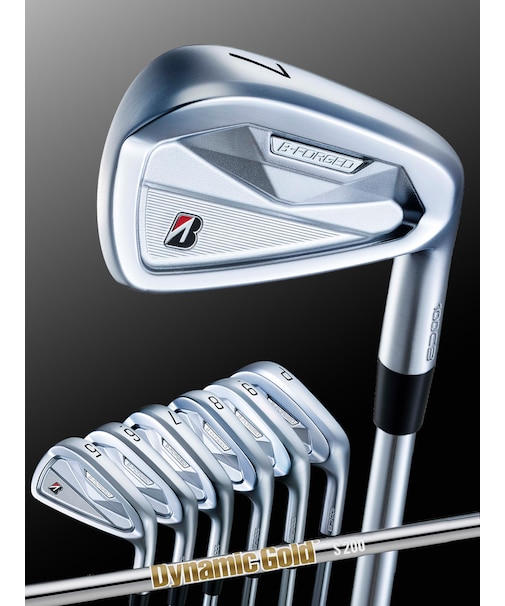 【B-FORGED】100CB IRON [Dynamic Gold HT]（スチール）6本セット(＃5～9,PW)