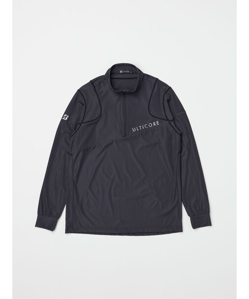 秋冬 【4Dimotion Fit】 長袖ハーフZIPシャツ