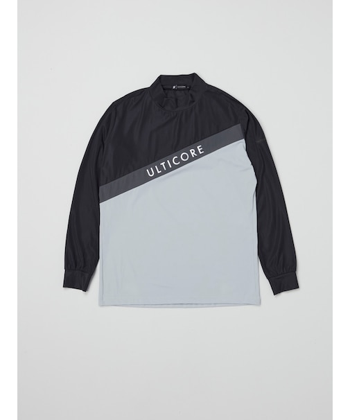 秋冬 【4Dimotion Fit Split Raglan Sleeve】 長袖モックネックシャツ