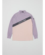 秋冬 【4Dimotion Fit Split Raglan Sleeve】 長袖モックネックシャツ