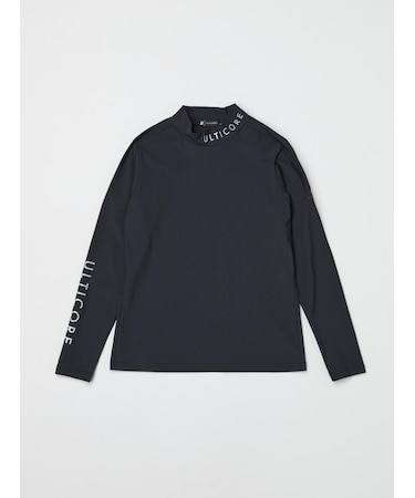 秋冬 レディス 【4Dimotion Fit Split Raglan Sleeve】 長袖モックネックシャツ