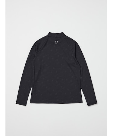 秋冬 レディス 【4Dimotion Fit Split Raglan Sleeve】 長袖モックネックシャツ