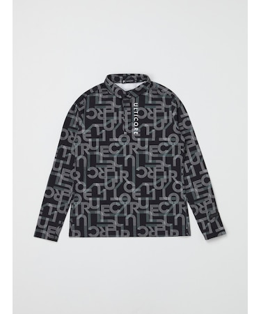 秋冬 レディス 【4Dimotion Fit Split Raglan Sleeve】 長袖共衿シャツ