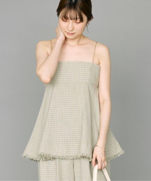 チェックキャミ