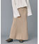 メリノウールニットスカート