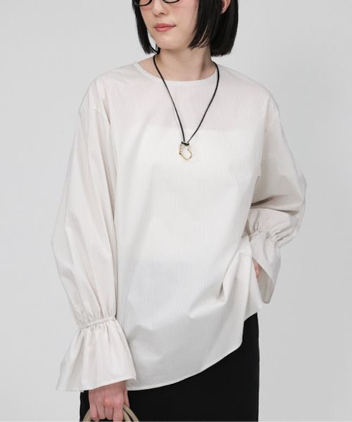 シルクローンギャザーブラウス｜ﾊﾞﾋﾞﾛﾝｽﾄｯｸのアウトレット通販｜三井