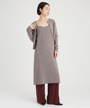 ウールニットキャミワンピース