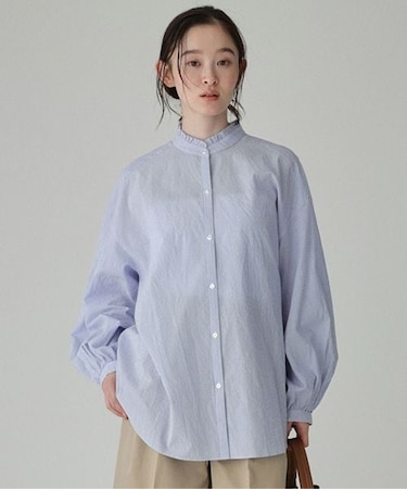 コードレーンギャザーブラウス