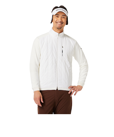 ウォームライニングフルジップセーター