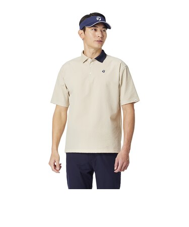 シアサッカーS/Sポロ