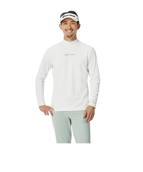 テーラーメイド　T-HEATグラフィック L/S モック　サイズL 新品 T-HEAT グリッドグラフィックL/Sモック｜テーラーメイドのアウトレット
