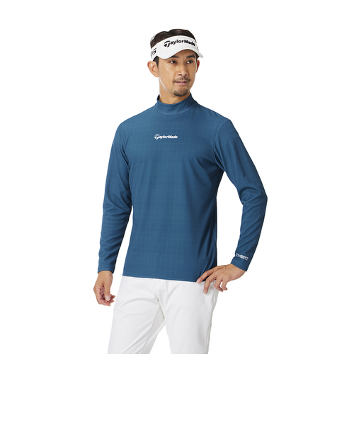 T-HEAT グリッドグラフィックL/Sモック｜テーラーメイドのアウトレット