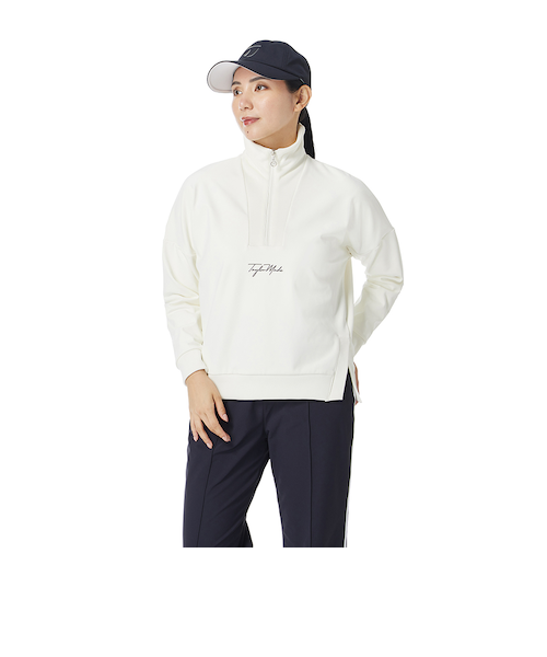 Ws】T-HEAT ハーフジップスウェットプルオーバー｜テーラーメイドの