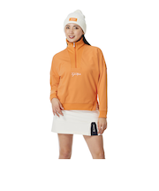 【Ws】T-HEAT ハーフジップスウェットプルオーバー