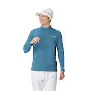 T-HEAT ブラッシュドL/Sモック