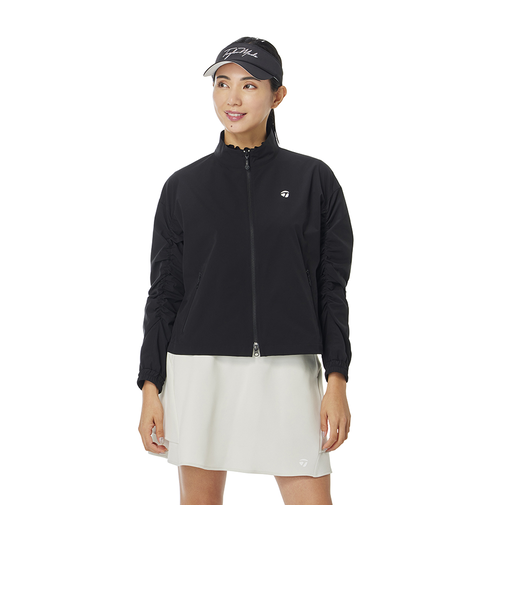 【Ws】シャーリングフルジップジャケット