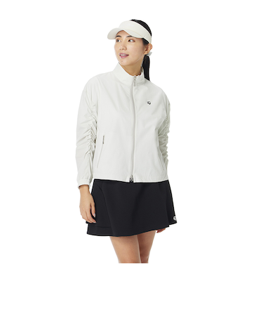 【Ws】シャーリングフルジップジャケット