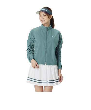 【Ws】シャーリングフルジップジャケット