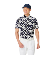 オールオーバーグラフィックS/Sポロ