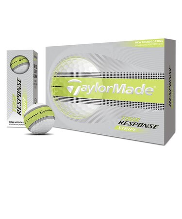 TM26 ツアーレスポンス ストライプ イエロー ボール