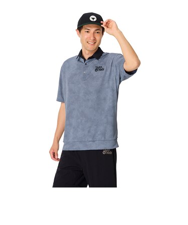 HT TIE-DYE SUMMER S/S POLO PULLOVER