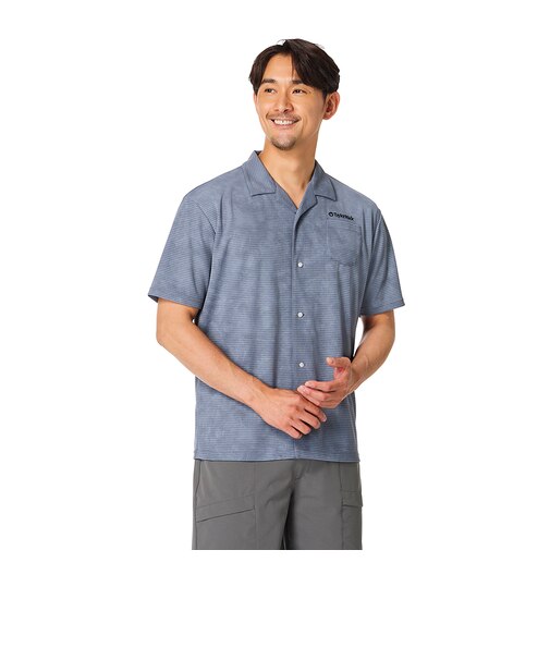 HT TIE-DYE SUMMER S/S OPEN COLLAR SHIRT