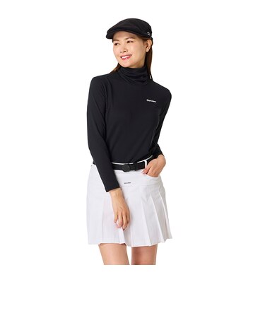 【Ws】ソフトスムース ギャザーネック L/S モック