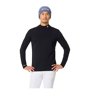 T-HEAT ブラッシュド L/S モック