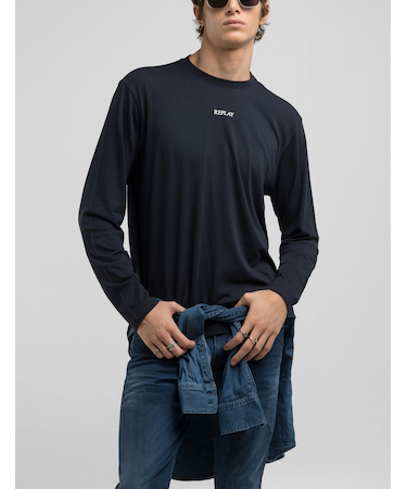 シンプルロゴ 長袖Tシャツ