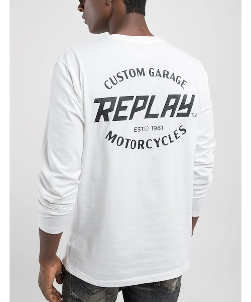 バイカースタイル 長袖Tシャツ｜リプレイのアウトレット通販｜三井