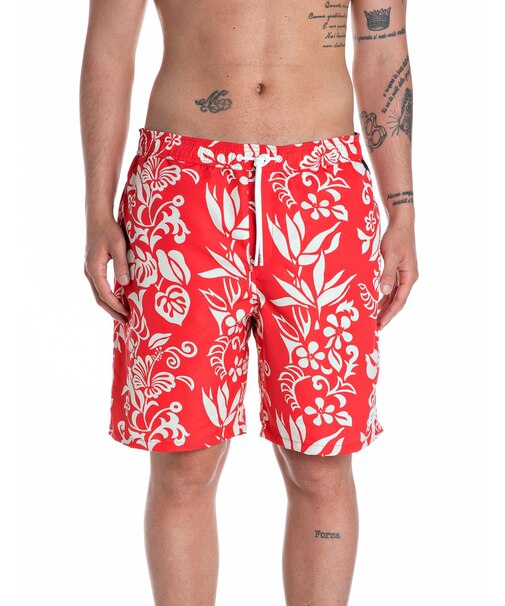 ハワイアンアロハ スイムショーツ(セットアップモデル）