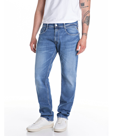 コンフォートフィット ROCCO<br>スーパーストレッチ ブルーデニム