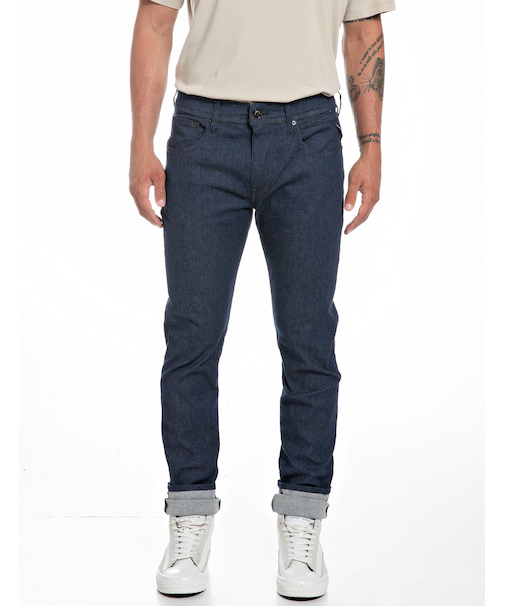 スリムフィット<br>ハイパーフレックス ブルーデニム：SARTORIALE