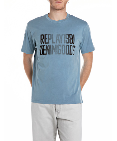 ガーメントダイ プリントＴシャツ