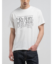 レギュラーフィット　コットンプリントTシャツ