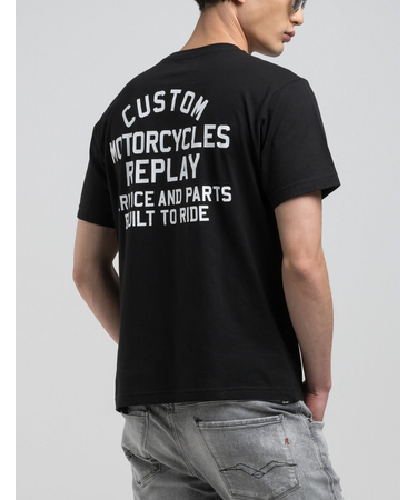 バイカープリントＴシャツ