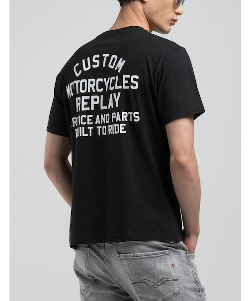 バイカープリントＴシャツ