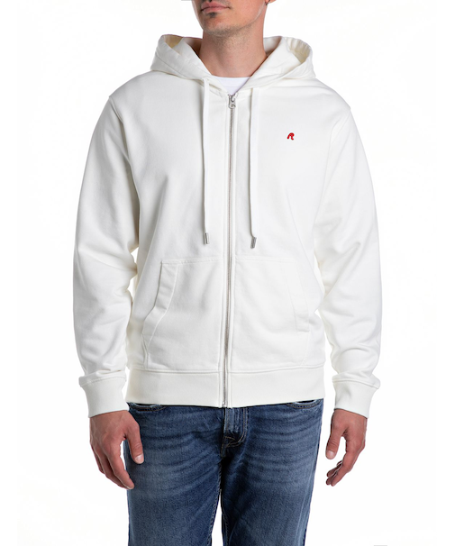 「R」ロゴ スウェットパーカー