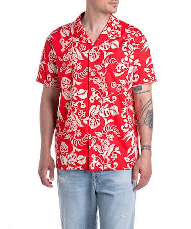 ハワイアンアロハシャツ(セットアップモデル)